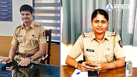Sachin Wangde and Vijaymala Pawar