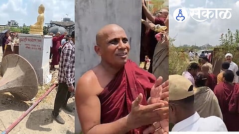 Why is Buddhabhoomi Foundation protesting in Kalyan