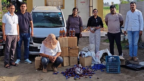 State Excise Department Seizes Fake Foreign Liquor