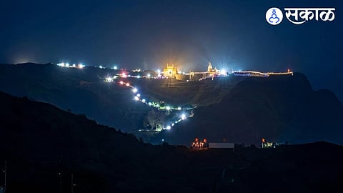 raigad fort electric lighting