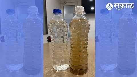 Uncleaned Water Supply in Pune City