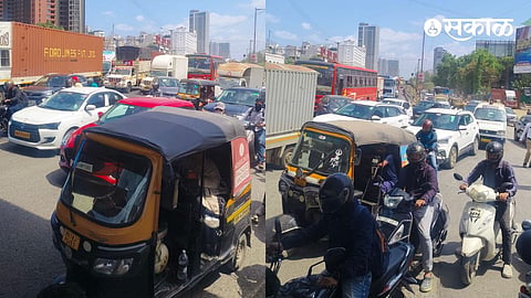 Pune Bangalore Highway Traffic bavdhan area