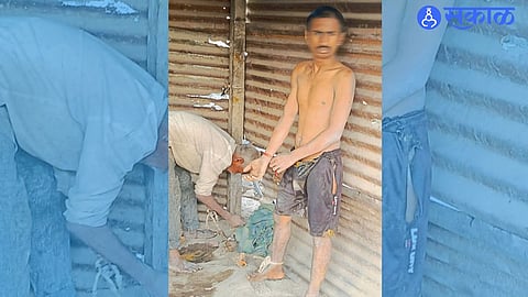 Outrage in Karmala Taluka: Villagers Demand Rescue of Mentally Ill Man Kept Restrained