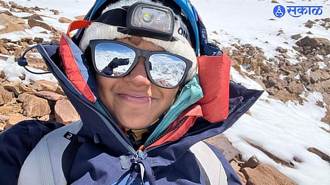 Satara Girl Dhairya Creates History with Yunam Peak Ascent at Just 14