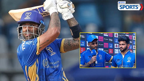 Suryakumar Yadav Hands Player of the Match Award to Sylvester D’Souza