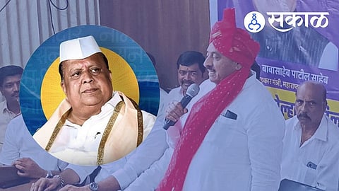 Hasan Mushrif praised by Babasaheb Patil