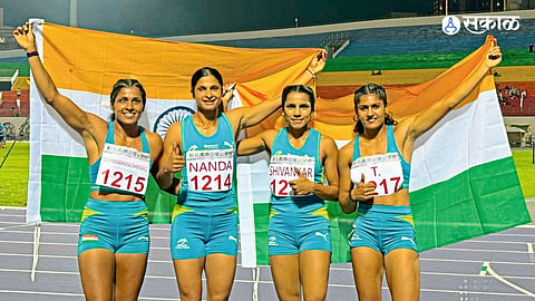 Golden Glory for India: Satara Athlete Sudeshna Helps Team Clinch Top Honors
