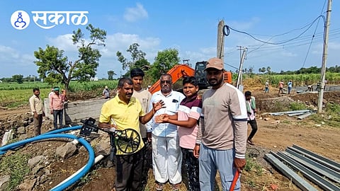 Sangli farmer gold chain recovery