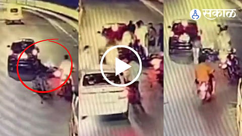 Badlapur MNS Leader Accident