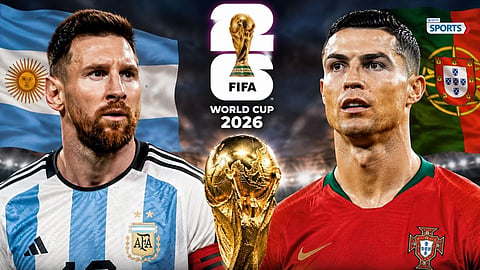 Lionel Messi and Cristiano Ronaldo