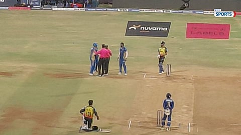 Suryakumar Yadav heated argument with umpires