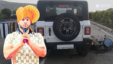 Sikandar Shaikh Involved in Early Morning Road Mishap