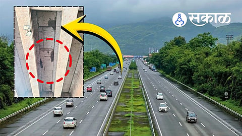 Why is water leaking from Kasarde flyover?