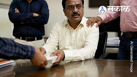 Why was the Maharashtra Jeevan Pradhikaran chief engineer arrested?