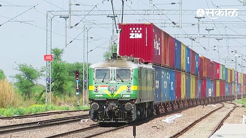Indian Railways Innovation Electric Double Stack Container Train