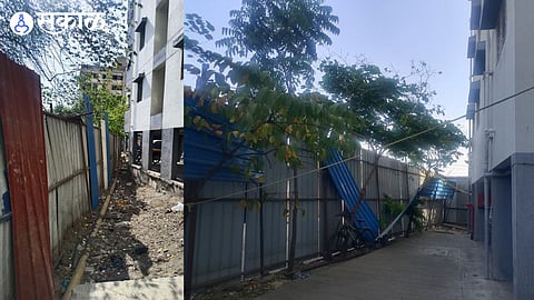 Pradhan Mantri Awas Yojana wall compound issue