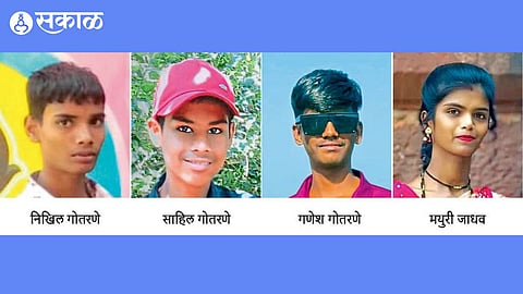 Nikhil Gotarane, Sahil Gotarane, Ganesh Gotarane and Mayuri Jadhav