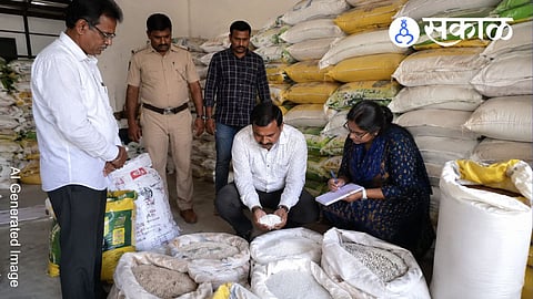 How was salt sold as fertilizer in Maharashtra?