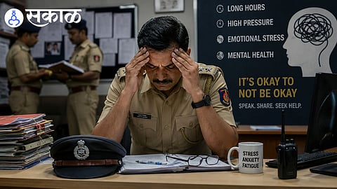 Why are police officers under so much stress?