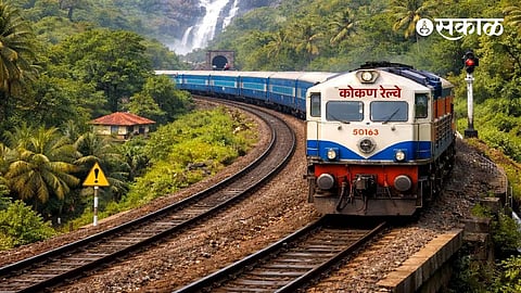 Konkan Railway New Timetable monsoon schedule