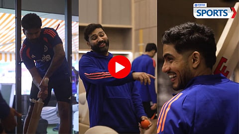 BCCI Video Indian Dressing Room Rain Delay | India vs Afghanistan