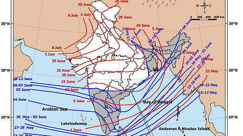 Monsoon El Nino Impact Equatorial Pacific Ocean