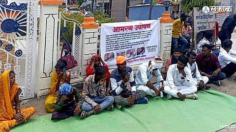 Civil Resistance Grid: Bhil Tribal Community Launches Indefinite Fast at Ambedkar Statue