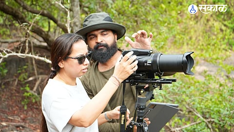 Avian Conservation Slabs: Minister Aditi Tatkare Audits Great Hornbill Habitats in Mhasala Forests