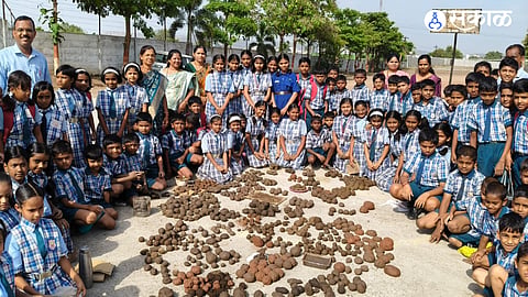 Afforestation Technology: Modern School Students Deploy 500 Seed-Balls for Monsoon Seeding