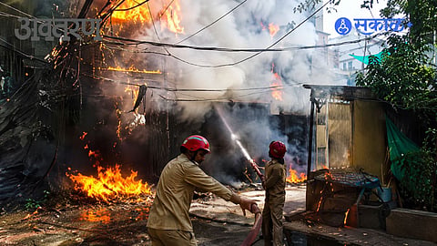 Delhi Malviya Nagar Fire
