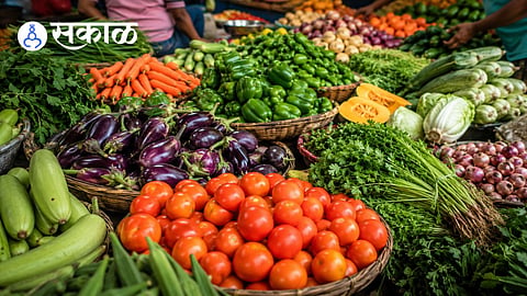 Nashik vegetable prices today including tomato and brinjal rate hike