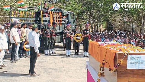 Jawan Pravin Avhade passes away