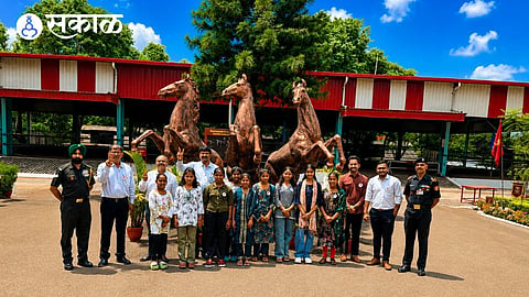 Children of endlife-Affected Farmers from Ardhapur Taluka Pay an Inspiring Visit to NDA