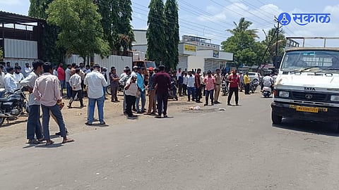 Bloodshed on Kupwad-Savli Road as Speeding Dumper Runs Over Two Riders