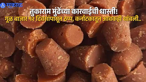 Crores in Business Affected as Sangli Jaggery Market Remains Shut Amid Quality Checks