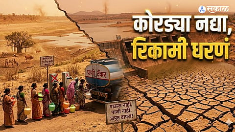 Vidarbha water crisis 2026 district wise reservoir levels