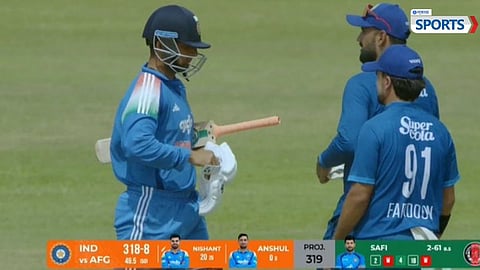IND A vs AFG A match report