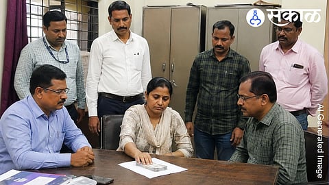 Gondia tehsil office bribery case