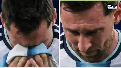 Lionel Messi family reveals reason for emotional moment
