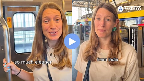 American woman praises Mumbai Metro in viral video