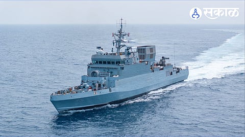 Indigenously Built Warship