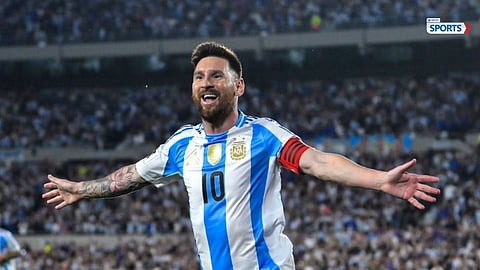 Lionel Messi record-breaking goal against Austria video