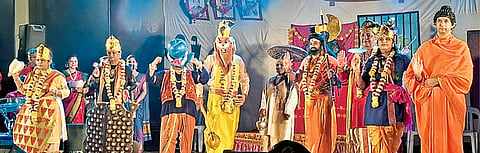 कऱ्हेकाठी अवतरले विष्णू अवतार