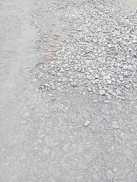 अलवाडी- देशमुखवाडी रस्त्याच्या दुरूस्तीची मागणी