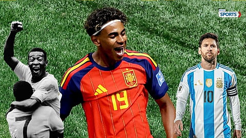 Lamine Yamal breaks Messi record