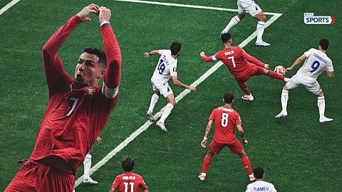 Cristiano Ronaldo oldest player to score brace in World Cup