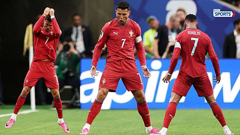 Cristiano Ronaldo first player to score in six World Cups