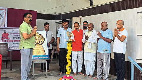 साक्रीत पतंजलीतर्फे योग दिवस साजरा