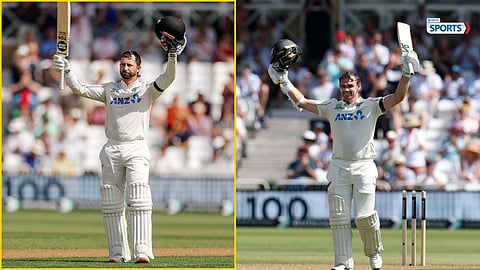 Tom Latham and Devon Conway slammed magnificent centuries