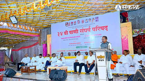 34th Water Struggle Council in Mangalwedha demands completion of irrigation projects